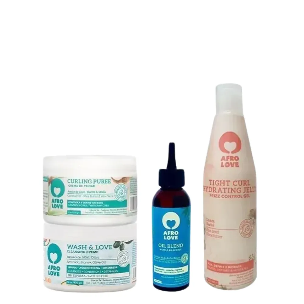 Pack Afro Love Wash´N´Go Tight Curls Pack Afro Love Wash´N´Go Tight Curls